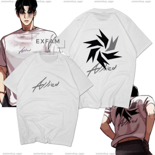 Áo thun in hình logo team Allied / Park Hyung Seok