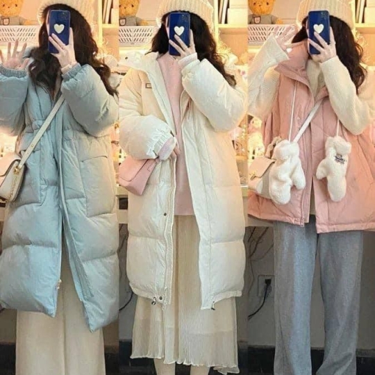 ÁO PHAO DÁNG DÀI MÙA ĐÔNG – SIÊU NHẸ, SIÊU ẤM, SIÊU PHONG CÁCH! 